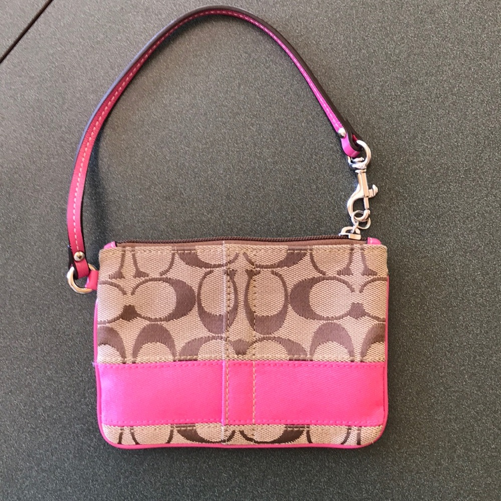 Coach wristlet